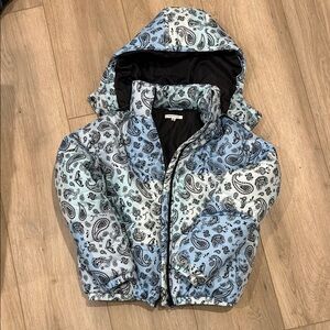 Women’s Blue Paisley Jacket